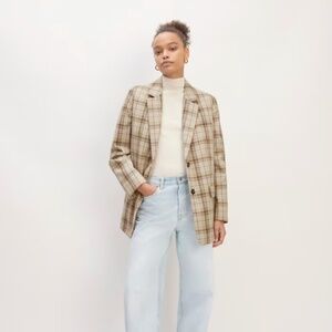 Everlane The Oversized Blazer in Buttersmooth Size 00